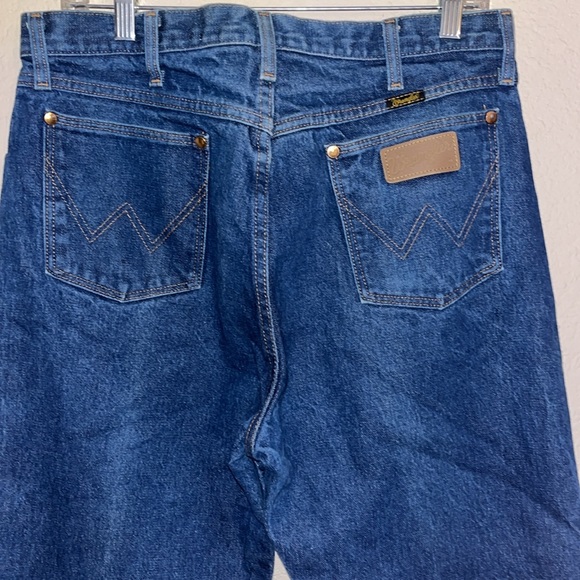 Vintage wrangler cowboy cut jeans 13mwz size 36x31 - Picture 2 of 4